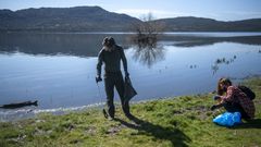 Voluntarios asturianos en la quinta cita de ?1m2 por los r�os, lagos y embalses?, convocada por el Proyecto LIBERA para caracterizar y retirar basuraleza de entornos fluviales
 