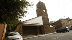 La iglesia de Santa Cruz do Incio fue construida entre 1961 y 1963