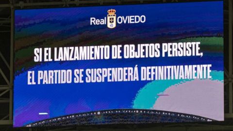 Aviso en el Oviedo - Sporting