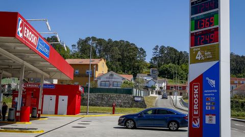 Una estación de servicio gallega