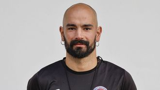 H&eacute;ctor Otero, en su etapa de la UD Ourense
