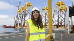 Patricia Salamanca, responsable en Iberdrola de la oficina del proyecto Wikinger