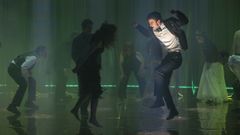 Ensaio de �Hamlet�, do Centro Dram�tico Galego, no Sal�n Teatro de Santiago.