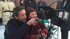 Calvo, durante el rodaje de �Valle de sombras�, cuyo inicio en salas augura que pueda ser uno de los filmes del 2024.