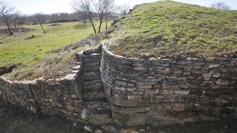 El castro de Castromaior destaca por su buena conservacin y las vistas del centro de la provincia de Lugo