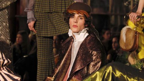 Algunos de los dise�os que present� en Madrid