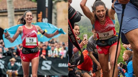 Marta Martnez, tercer puesto en Zegama-Aizkorri