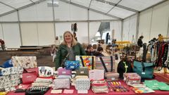 Puestos de la feria celebrada en Ribeiras do Sor, tambin con Recursos de Aldea