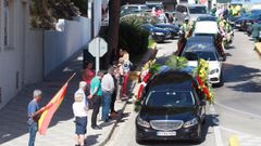 El agente Ferm�n Cabezas perdi� la vida durante la persecuci�n de los narcotraficantes y fue enterrado en Los Barros (C�diz)