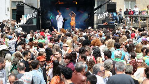 En San Marti�o Pinario. Fiesta �50 anos al�.