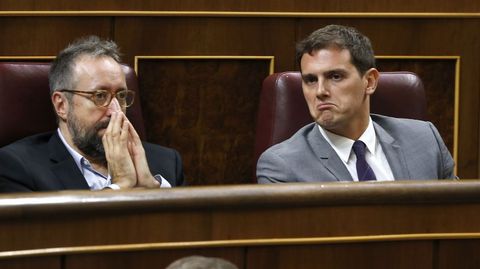 Girauta y Rivera, de Ciudadanos. 