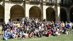 Participantes en el trail de Celanova del a�o 2017.