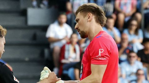 El guardameta del Celta Ionut Andrei Radu, durante el partido del s�bado ante el Sevilla.