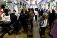 En la Praza de Abastos se registr� ayer una jornada de ventas sin aglomeraciones.