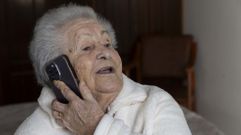 Josefa Lieiro Gonzlez, de Muxa: a sus 104 aos palilla a diario