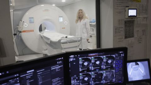 Imagen de archivo del área de resonancia magnética del Hospital Universitario A Coruña.