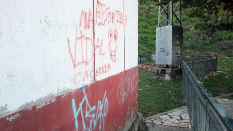 As� est� el entorno de las pistas polideportivas de A Canteira