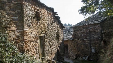 Construcciones tradicionales en Pradelas