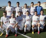 Una de las formaciones del Noia de juveniles esta temporada. 