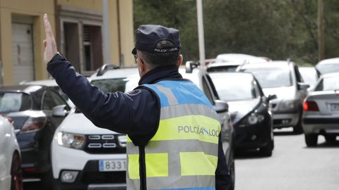 La Polic�a Local de Viveiro, en una imagen de archivo, formul� denuncia por un delito contra la seguridad vial
