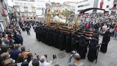Paso del Santo Entierro, que pertenece a la Cofrad�a del Rosario, de la que fue cofrade mayor Pepita D�az Gir�n