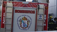 Foto de archivo de los bomberos