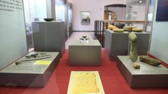 En el museo se exhibe material hallado en las excavaciones del castro