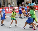 Los partidos se jugaron en la Praza de Espa�a. 