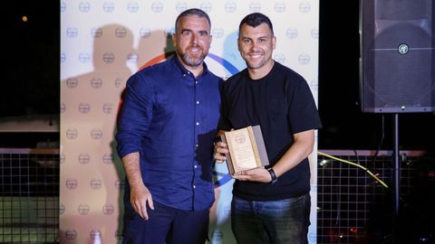 Todas las imágenes de la fiesta de fin de curso de Afiador.Javi Rey distiguió la campaña de Bruno Gómez al frente del Nogueira de Ramuín