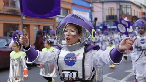 El desfile del carnaval de Sarria
