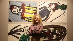 Jana Leo, artista que expone en el Torrente Ballester