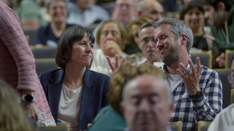 A líder do BNG, Ana Pontón, tamén asistiu ao concerto de Fuxan os Ventos