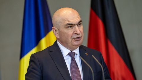 El primer ministro rumano, Ilie Bolojan