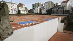 En la imagen, el nuevo aparcamiento de Canido, que empezar a funcionar la semana que viene