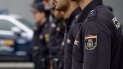 Imagen de archivo de agentes de la Policía Nacional