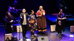 Imagen del concierto de Xabier D&iacute;az en Vimianzo el pasado 17 de mayo, con invitadas como Ic&iacute;a Varela&nbsp;y Haruna Chatani