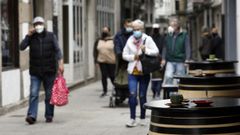 La hosteler�a de Viveiro funciona solo en terraza (aforo del 50%) desde el pasado s�bado