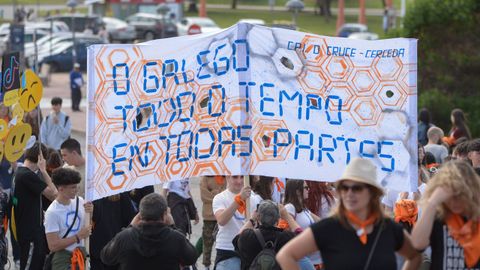 Participantes nunha edición do Correlingua