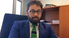 Julio Mart�nez Zahonero, delegado territorial de Jueces por la Democracia.Julio Mart�nez Zahonero, delegado territorial de Jueces por la Democracia