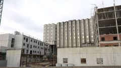 Imagen de archivo de las obras de ampliacin del Marcide