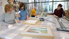 Taller de enmarcado de A Creba en Noia