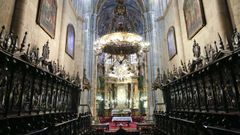 El coro de la Catedral de Lugo