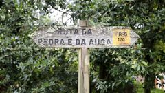 A ruta da pedra e da auga e unha das m�is transitadas do Saln�s