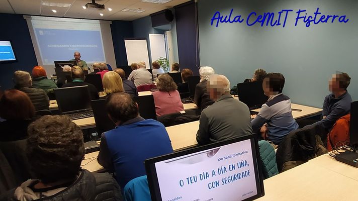 Una jornada sobre ciberseguridad en un aula CEMIT 