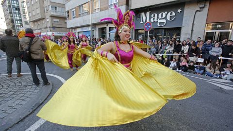 Desfile de Carnaval en Pontevedra