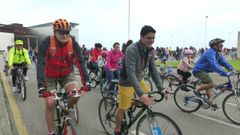 Bicicletada medioambiental de 30 D�as en Bici 2018.Una de las bicicletadas medioambientales del a�o pasado