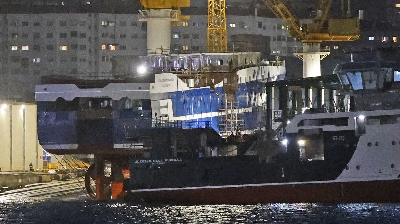 Armón Vigo bota un arrastrero congelador para la compañía de Islandia HG