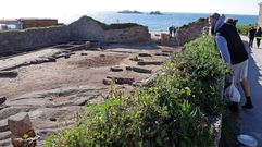 Antigua f�brica de salaz�n de O Touro, donde se han efectuado trabajos de limpieza y desescombro