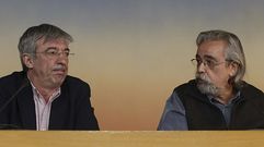 Los portavoces de IUCM, �ngel P�rez y Gregorio Gordo.