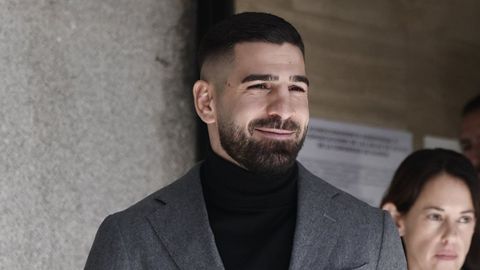 Ilia Topuria, en los juzgados a principios del pasado mes de enero